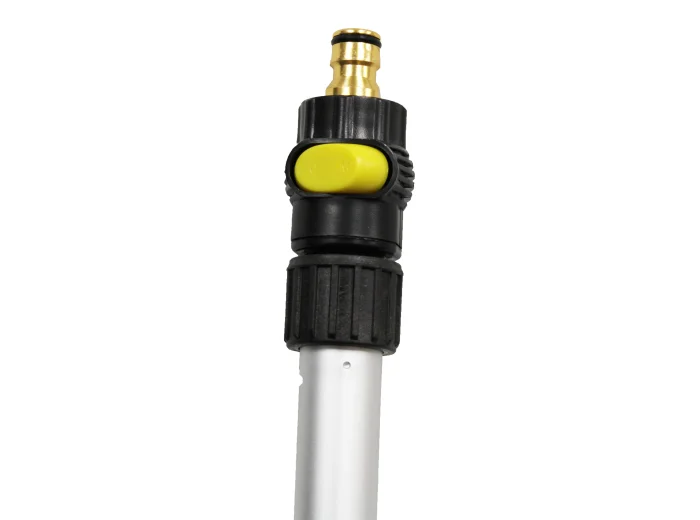Travellife - Telescopic Flow-Through Wash Brush, Soft Bristle Head, 2m | Cleaning Brush