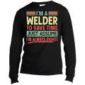 USA100LS Long Sleeve Made in the US T-Shirt
