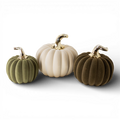 Velvet Dolomite Pumpkins, 3 colors to choose from