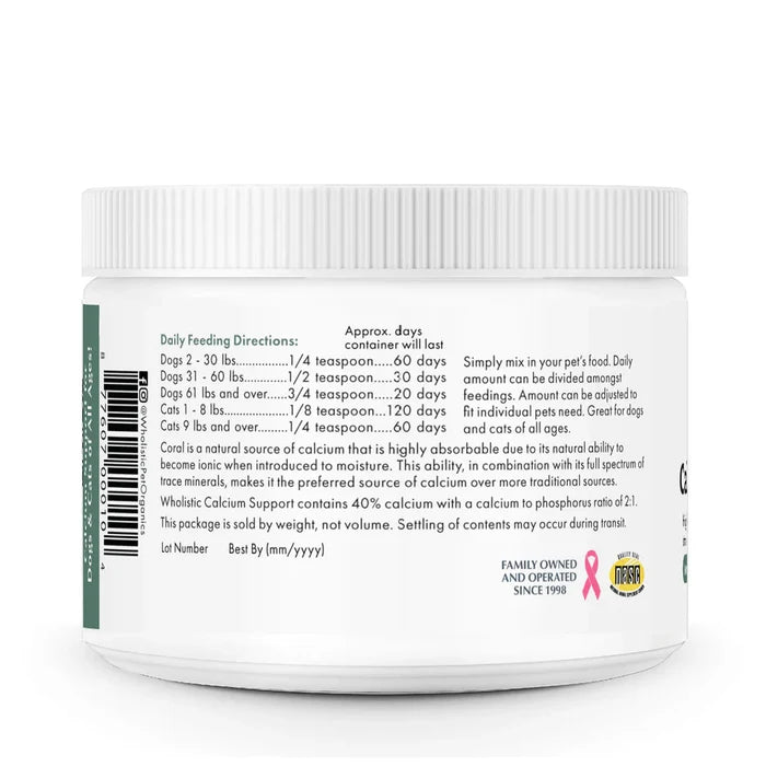 Wholistic Calcium Support