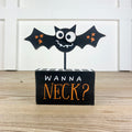 Wood Bat on Stand “Wanna Neck”