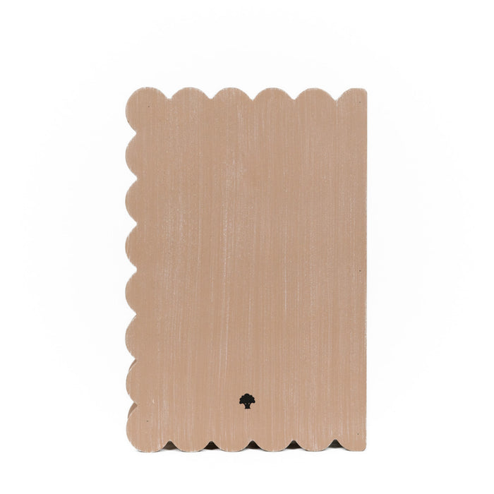 Wood Scallop Keepsake Box