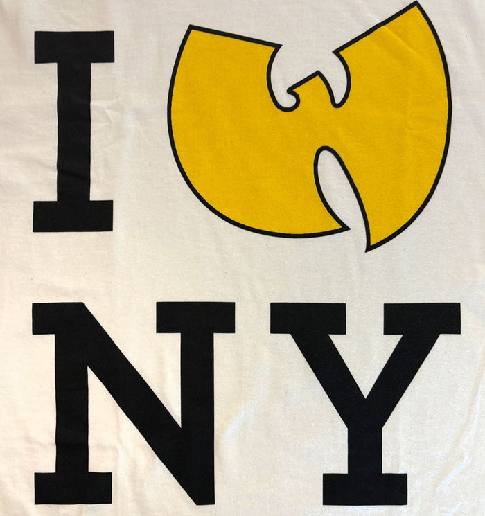 Band Merch WU-Tang Clan | I Heart NY [White] T-SHIRT [PREORDER] - TOPS - Back View
