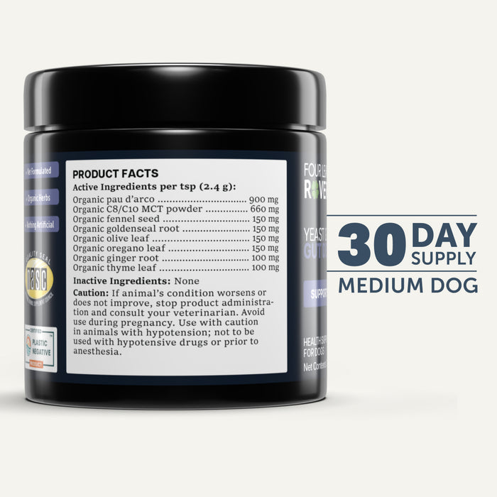 YEAST GUARD - Anti-fungal Herbs For Dogs