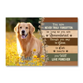 You Are Never Truly Forgotten, As Long As You Are Remembered - Personalized Canvas - CA118